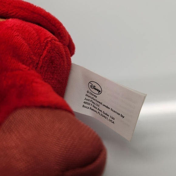 Callie Deputy Sheriff Plush Disney Peck Stuffed Animal Red White Bird Soft Toy - Picture 5 of 5